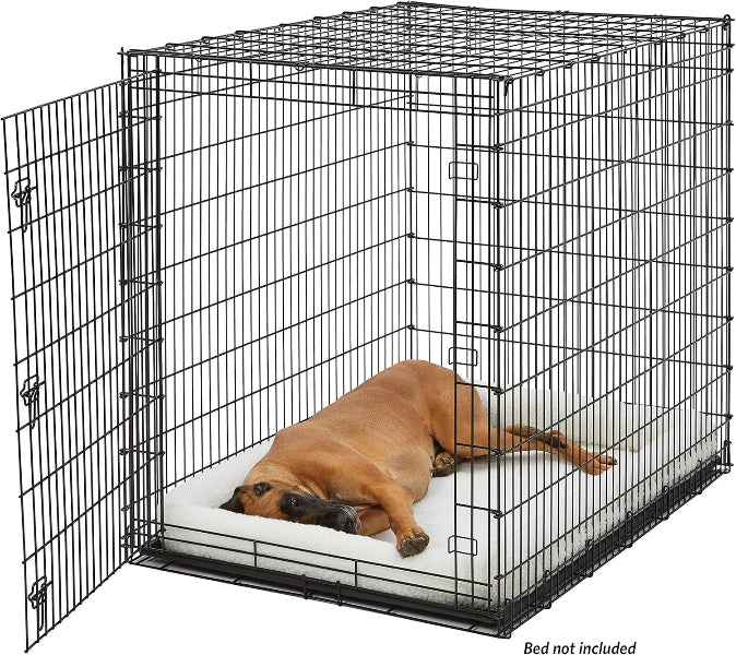 Midwest 54" XXL Solutions Dog Crates – Built for Giant Breeds