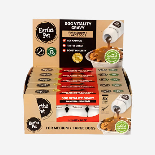 Earthz Pets Vitality Gravy - Beef Meal Topper