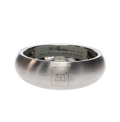 Stainless Steel Curved 1 Litre Dog Bowl