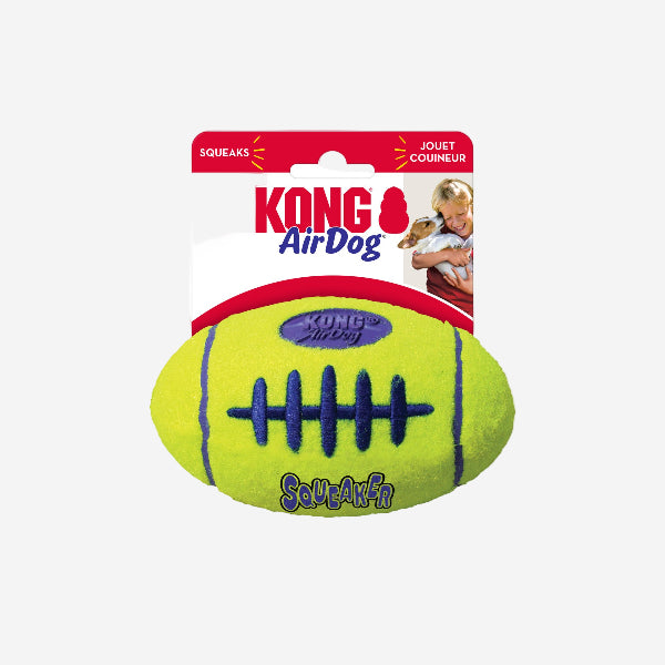 KONG AirDog Squeaker Football