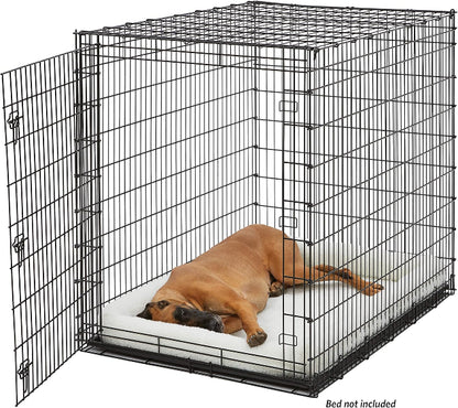 Midwest 54" XXL Solutions Dog Crates – Built for Giant Breeds