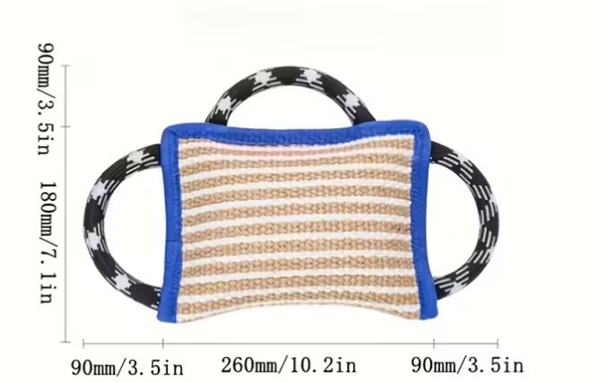 Bite Cushion with Three Handles