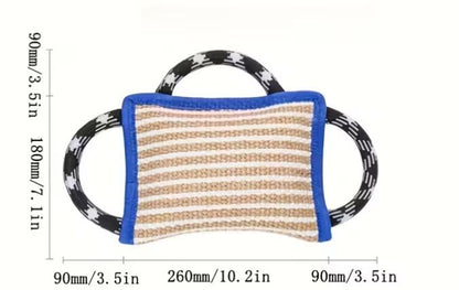 Bite Cushion with Three Handles