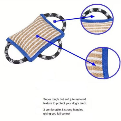 Bite Cushion with Three Handles