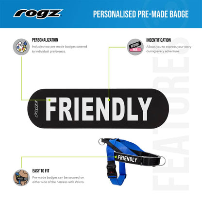 Personalised Velcro Badges for Dogs